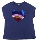 Luxusné dievčenské tričká s krátkym rukávom veľkosť 146