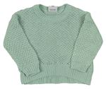 Zelenkavý sveter Topolino