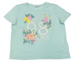 Lacné dievčenské tričká s krátkym rukávom veľkosť 164, H&M