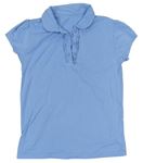Lacné dievčenské tričká s krátkym rukávom veľkosť 152