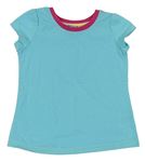 Lacné dievčenské tričká s krátkym rukávom veľkosť 98