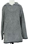 Dámsky sivý sveter s golierikom Olsen