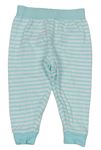 Belaso-biele pruhované pyžamové nohavice M&S