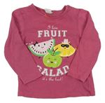 Staroružové tričko s ovociem H&M