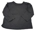 Lacné dievčenské tričká s dlhým rukávom veľkosť 68, Nutmeg