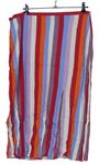 Dámska červeno-modro-biela pruhovaná midi sukňa M&S