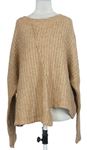 Dámsky béžový sveter Zara