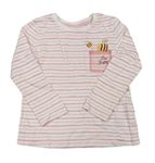 Dievčenské tričká s dlhým rukávom veľkosť 104 | BRUMLA.SK