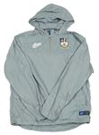 Sivá šušťáková športová bunda s kapucí - Stafford Rangers FC Avec