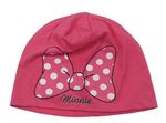 Ružová čapica s mašlí Minnie Disney