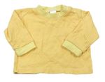 Žlto-marhuľové pruhované tričko C&A