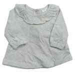 Lacné dievčenské tričká s dlhým rukávom veľkosť 56